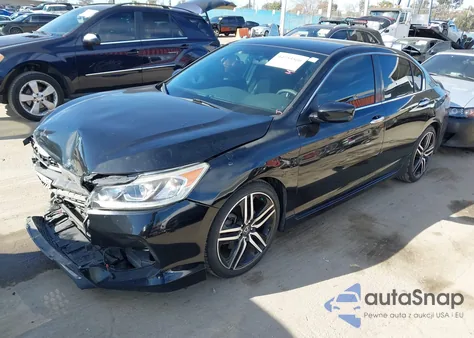 2017 Honda Accord Sport from USA, damaged, VIN 1HGCR2F53HA234934